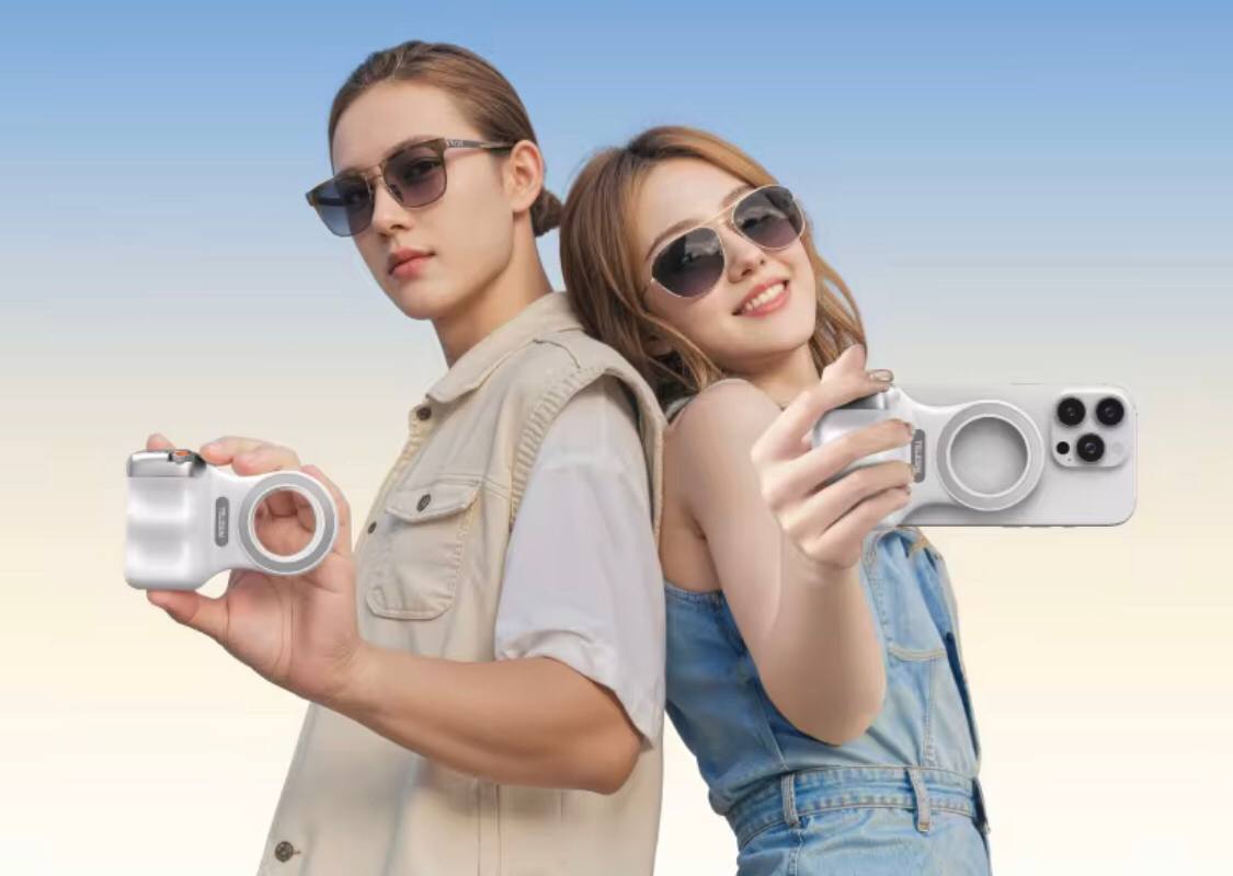 Support magnétique pour vidéos et photos de smartphones iPhone et Android.