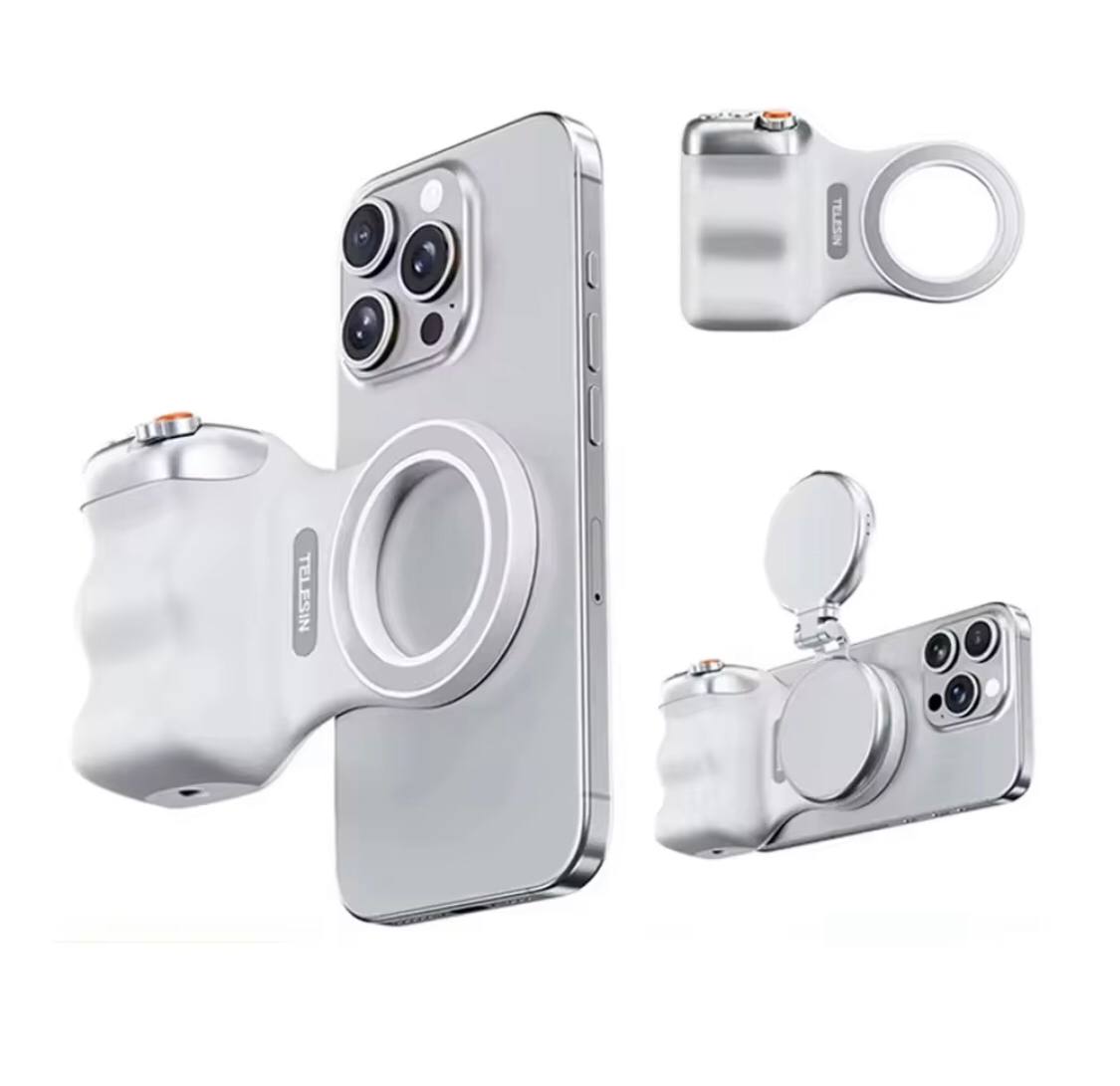 Support magnétique pour vidéos et photos de smartphones iPhone et Android.