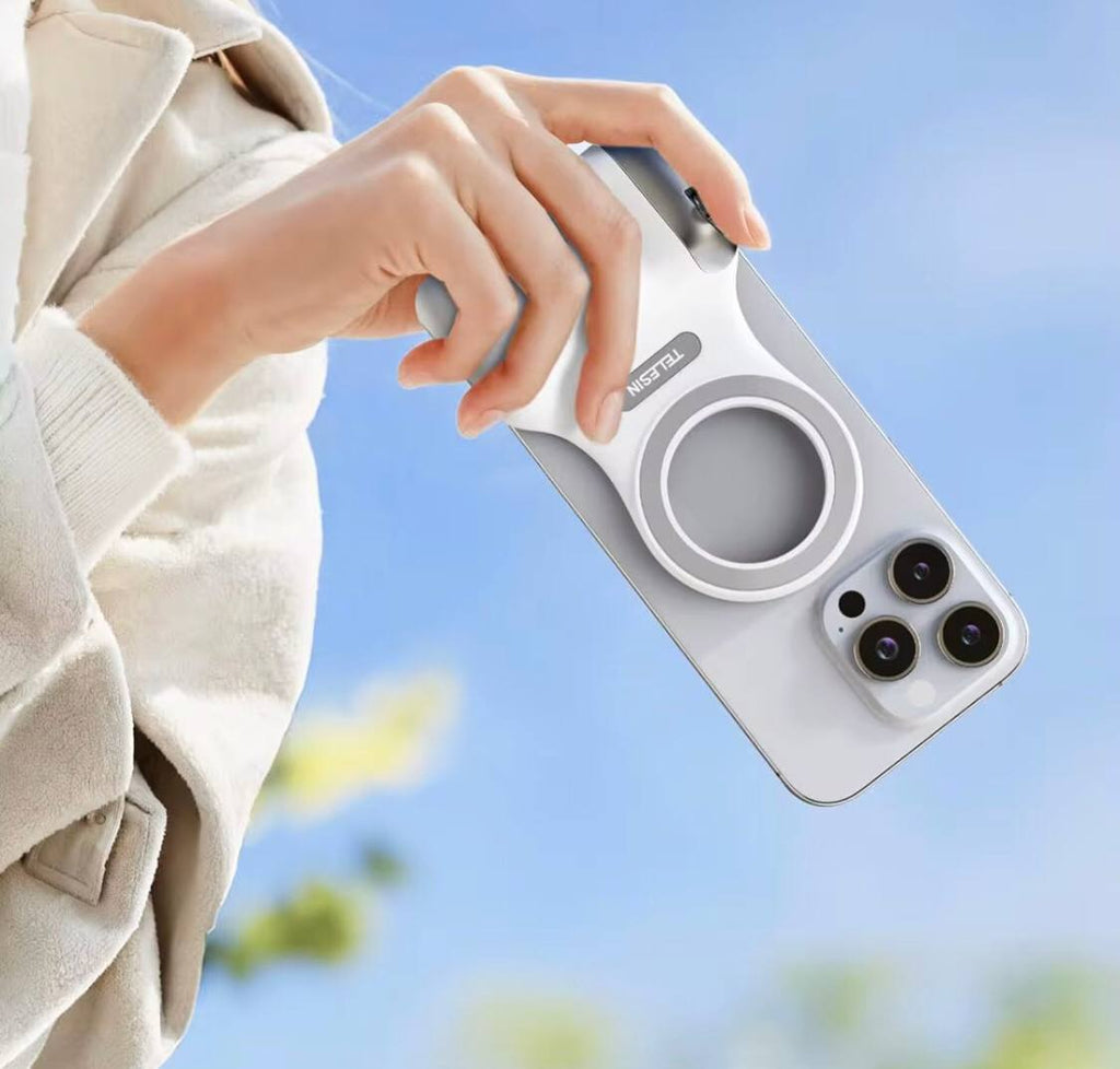 Support magnétique pour vidéos et photos de smartphones iPhone et Android.