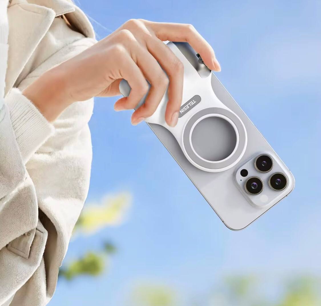 Support magnétique pour vidéos et photos de smartphones iPhone et Android.